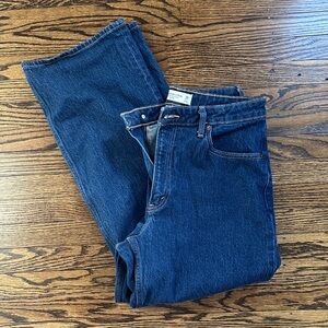 Abercrombie & Fitch Dark Blue Relaxed Jeans